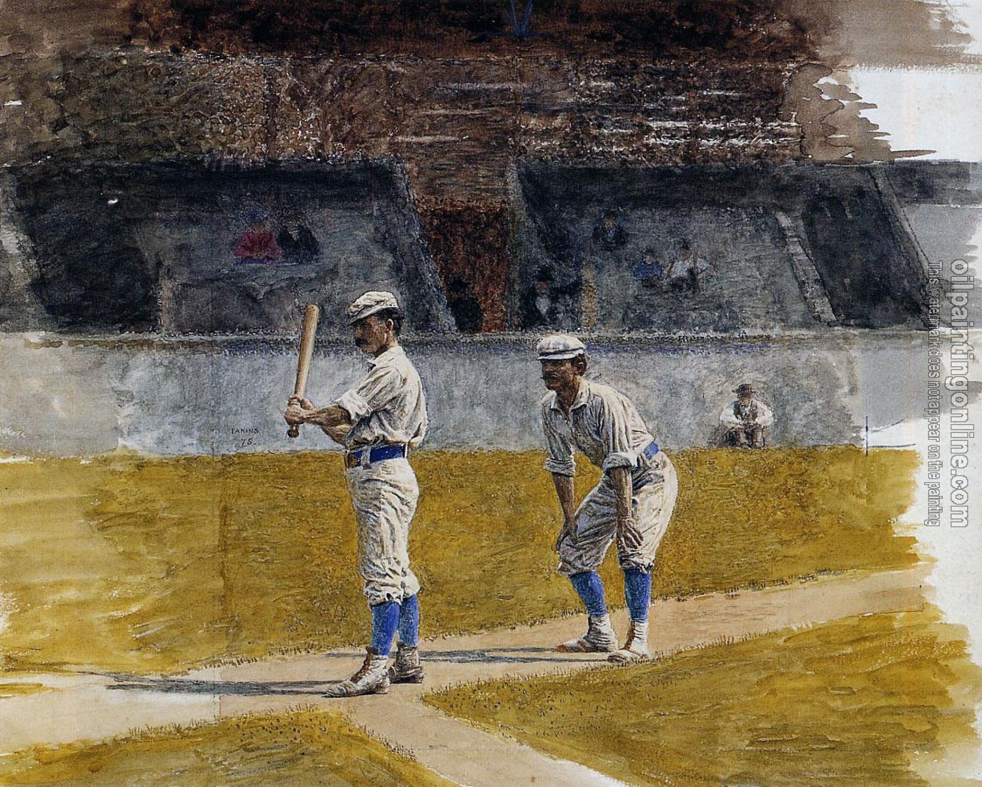 Eakins, Thomas - Baseball Players Practicing